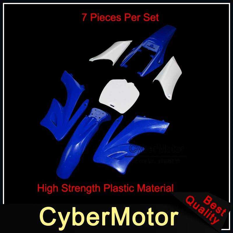 

7 Pieces High Strength Plastic Fender Fairing Body Kits For Chinese 2 Stroke 47cc 49cc Apollo Orion Mini Dirt Motor Bike