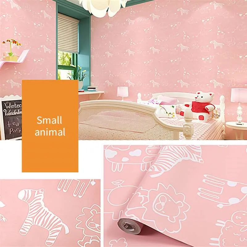 

45cm*10M PVC Stickers Wall Sticker Waterproof Self-adhesive Wallpaper Bedroom Decor Removable Wall stickers Home Decorative