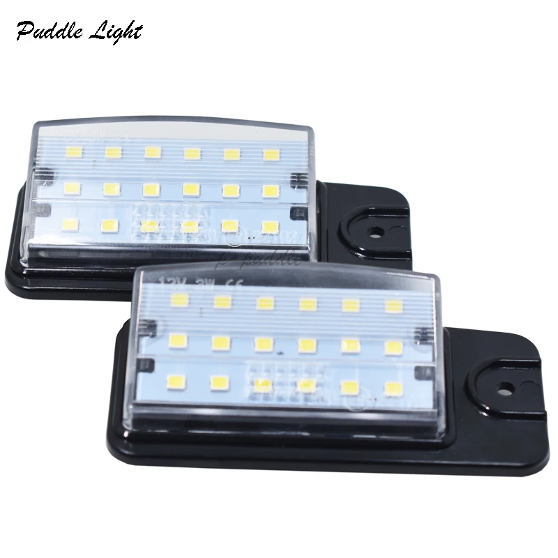 2x White Murano Led License Number Plate Lights for Nissan Altima