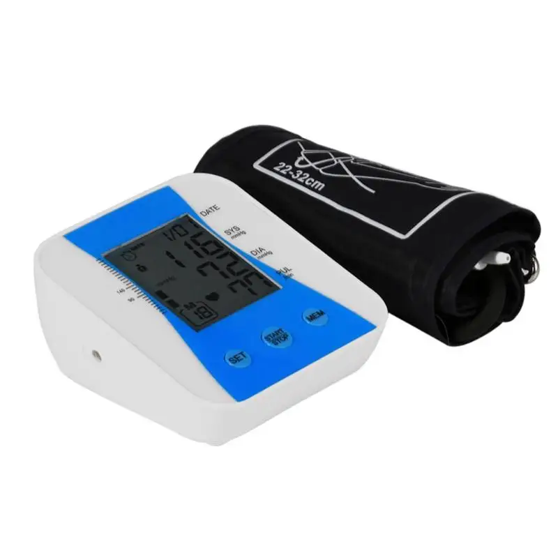 

Electronic Blood Pressure Monitor Automatic Digital Arm Blood Pressure Home Health Care Sphygmomanometer Tonometer