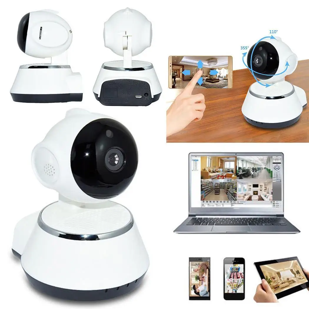 

Wireless Camera WiFi Network Monitor Mobile Smart Remote Infrared Night Vision