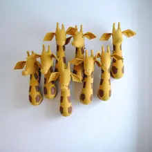 Stuffed Animals Giraffe Deer Swan Felt Wall Mounted Animal Head Safari Wall Hanging Baby Kids Room Wall Nursery Decor Art Nordic Stuffed Animals Giraffe Deer Swan Felt Wall Mounted Animal Head Safari Wall Hanging Baby Kids Room Wall Nursery Decor Art Nordic