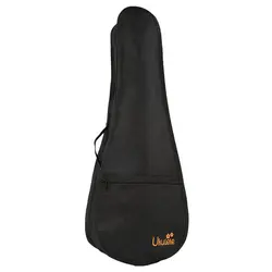 SEWS-23 дюймов черный чехол для укелеле портативный укулеле Gig Bag мягкий чехол водонепроницаемый рюкзак