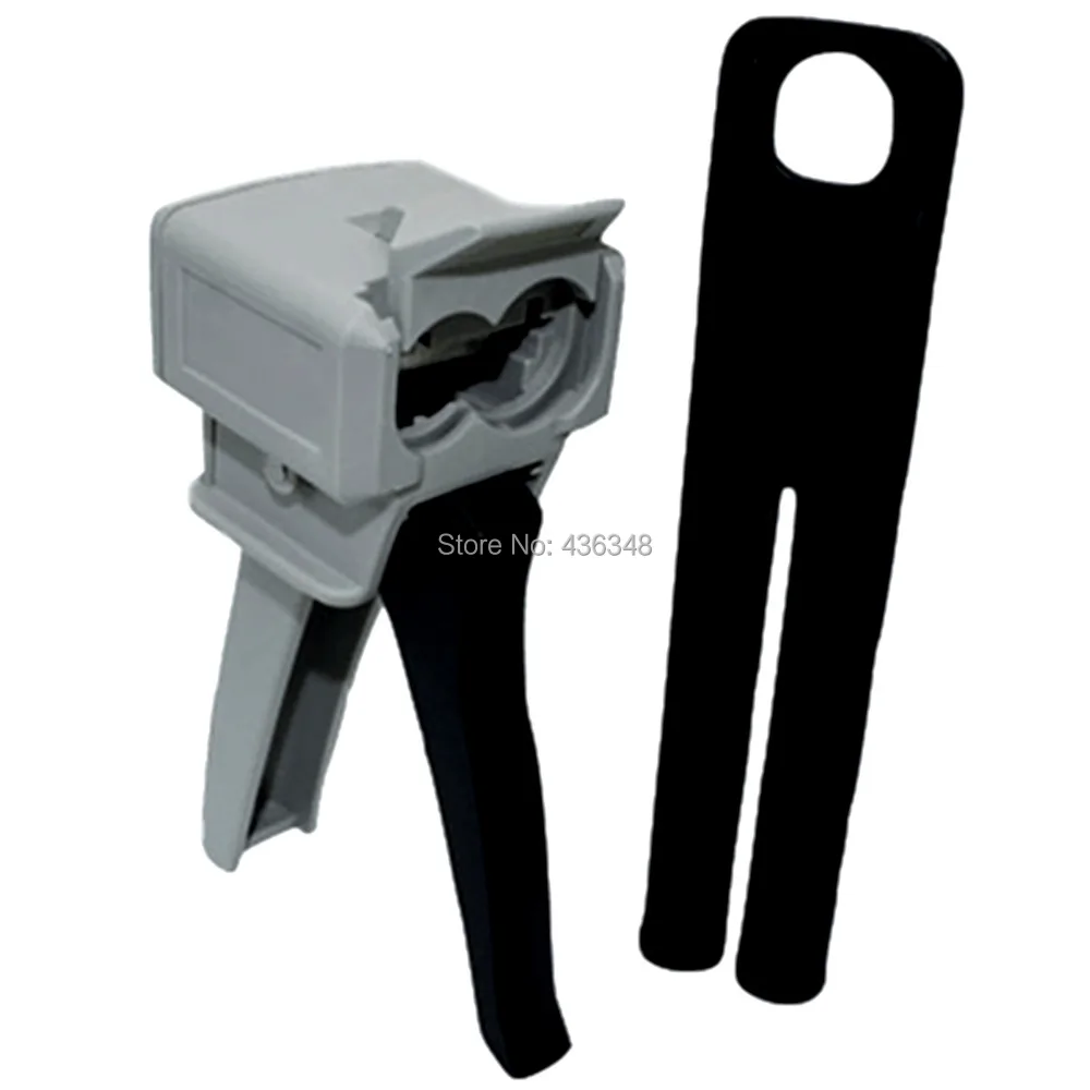 

1:1 50ml Dispensing Gun Dispenser AB Glue Gun Manual Applicator for Epoxy Resin Adhesive Mixing Dispensing Cartridges 1:1 Ratios