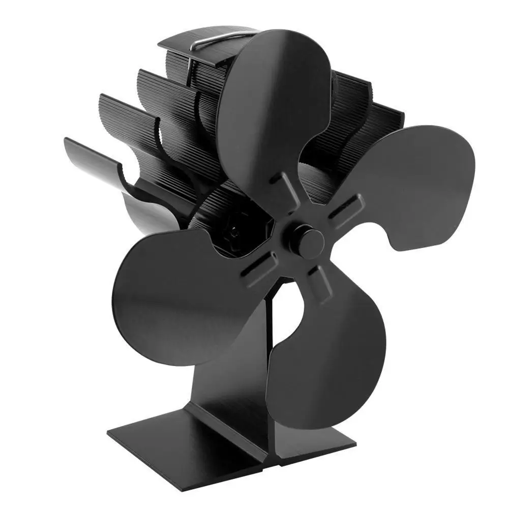 

1*Thermal Power Fireplace Fan Heat Powered Wood Stove Fan for Wood/Log Burner /Fireplace Eco Friendly Fan
