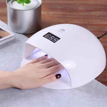 

48W Smart UV LED Lamp Nail Dryer For Gels Polish With Sensor Professional Gel Curing Machine Lamp For Fingernail & Toenail Gels