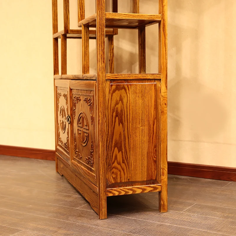 Деревянные мебель шкаф-витрина cassettiera legno commode meuble komoda комод потертый шик muebles де Сала cajonera
