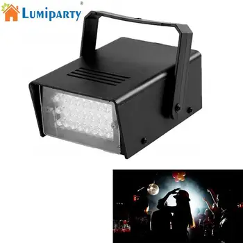 

24 LEDs 100-240V Mini Super Bright White Light Strobe Light with Variable Speed Control