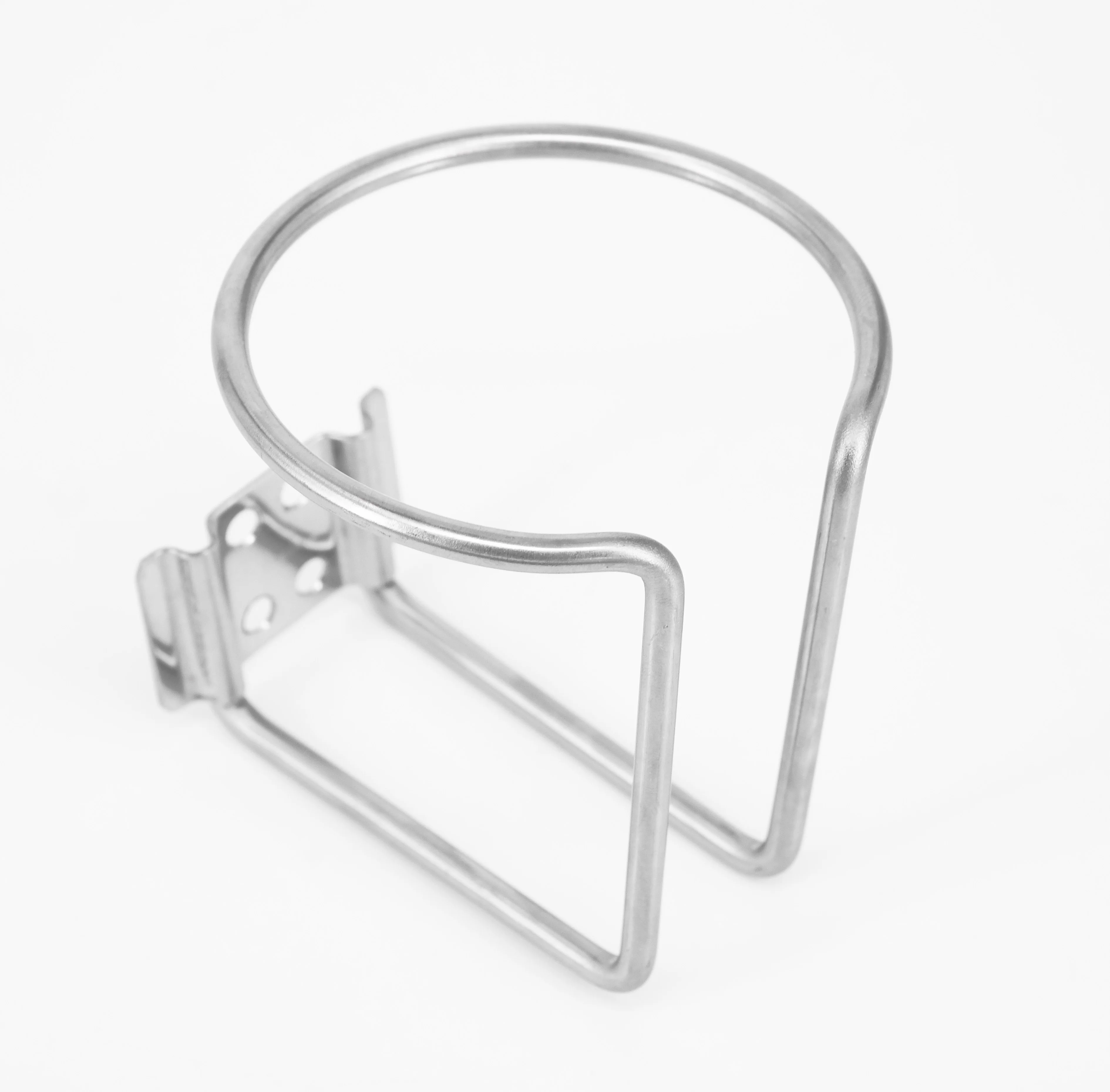 

One Pair High Quality Stainless Steel Car SUV Ring Cups Drink Holder Support Kit