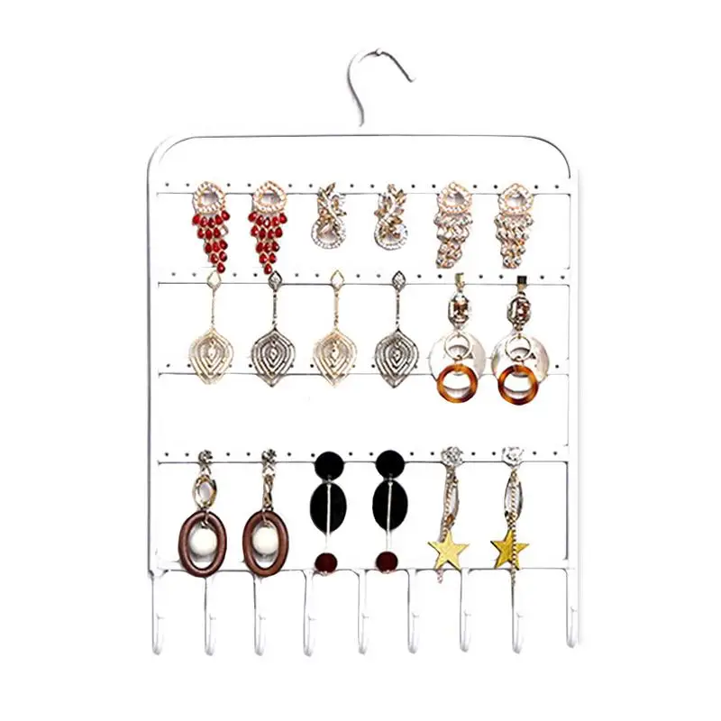 Earring Necklace Holder Birdcage Wall Mount Jewelry Organizer Hanger For Girls