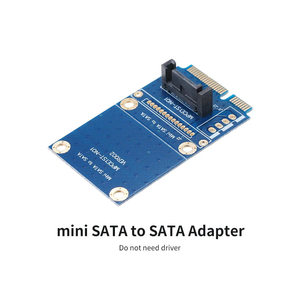 Конвертер mSATA SATA мини на 7 контактный адаптер HDD PCIe SSD жесткий диск|Компьютерные