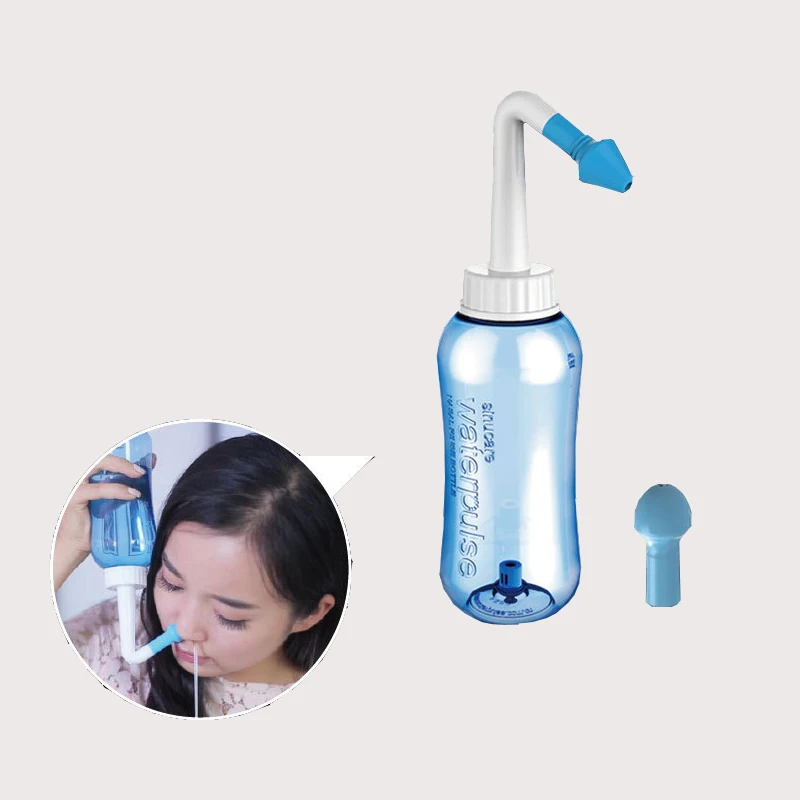 Водный Пульс очиститель носа 300 мл нети горшок для мытья носа для взрослых и детей для промывания носа