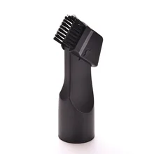 $1.28 2-in-1 Vacuum Cleaner Nozzle Head Brush Crevice Cleaning Tools Black Useful Part
