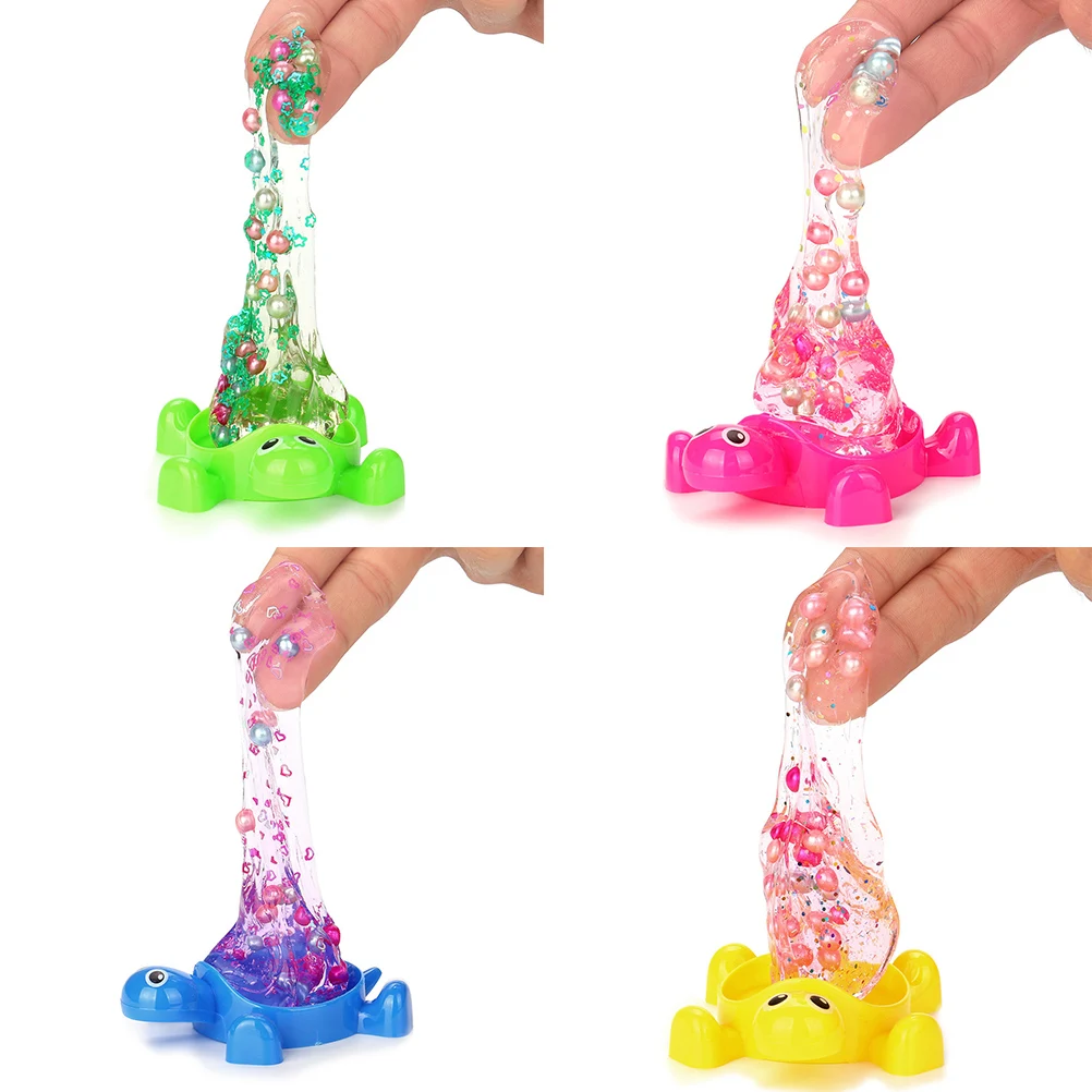 4 шт. Slime кристалльных шариков мягкие игрушки DIY шлама облако клей мягкая глина