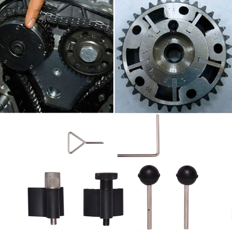 

6pc Universal Diesel Engine Timing Cam Crank Locking Tool Set For T10050 T10100 ST0049 AT2049