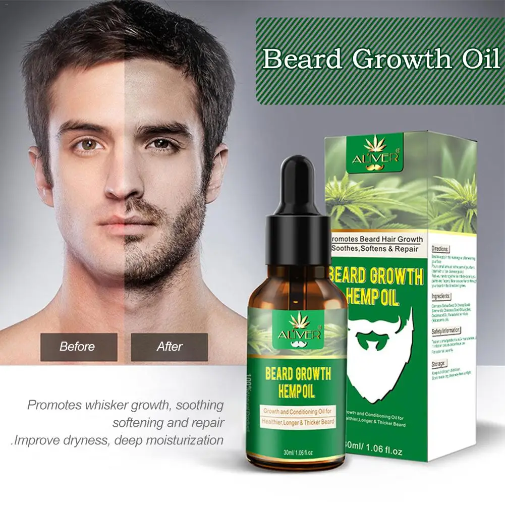 

Beard Growth Oil Organic Beard Care Promotes Whisker Hair Growth Nourish And Improve Hair Drying For Growth Men Beard Grow