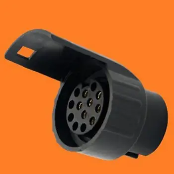 

7 Pin To 13 Pin Mini Car Truck Trailer Connector Truck Electric Adapter Plug Trailer End