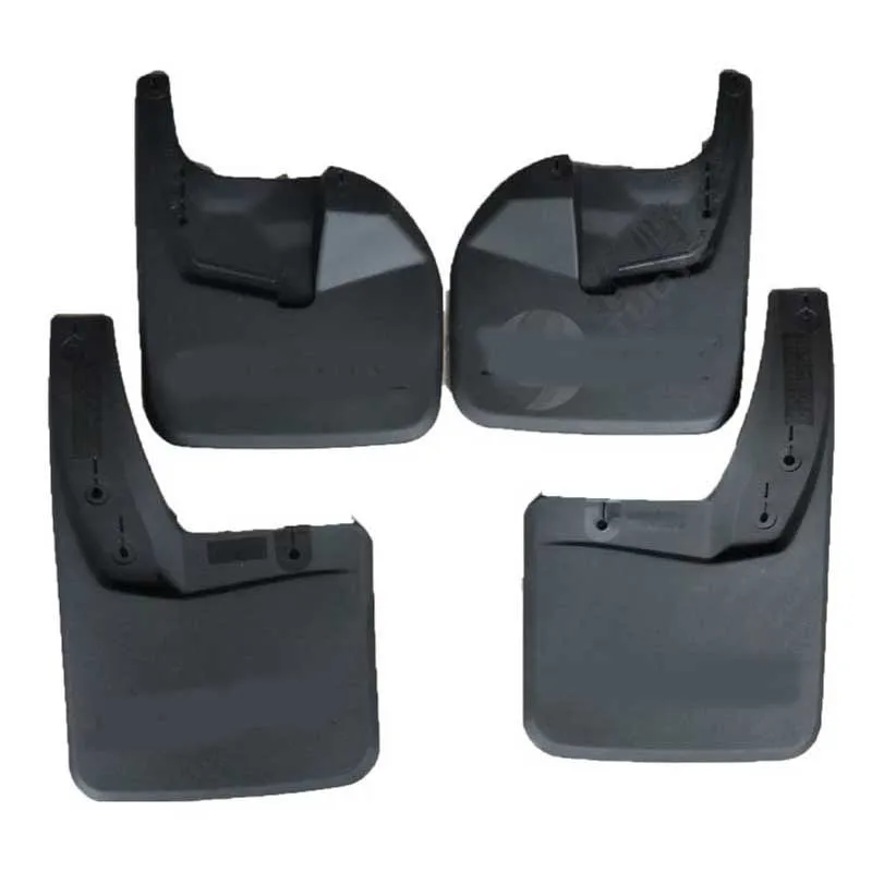 

4pcs Premium Auto Front&Rear Heavy Duty Molded Flares Splash Mud Flaps Guards Fenders For Toyota Hilux 2015-2019