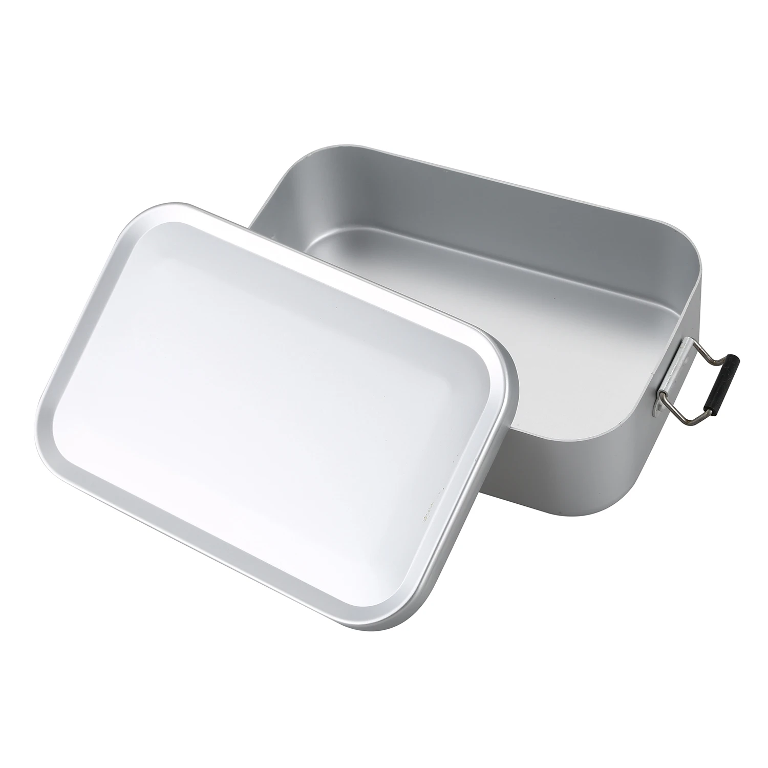 Nueva venta al aire libre caja de almuerzo de utensilios de cocina conjunto de Picnic de cena de cocina de desastre lata de aluminio