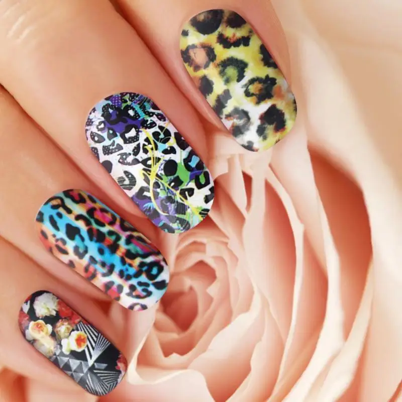 aliexpresscom buy 12pcs leopard print nail art water