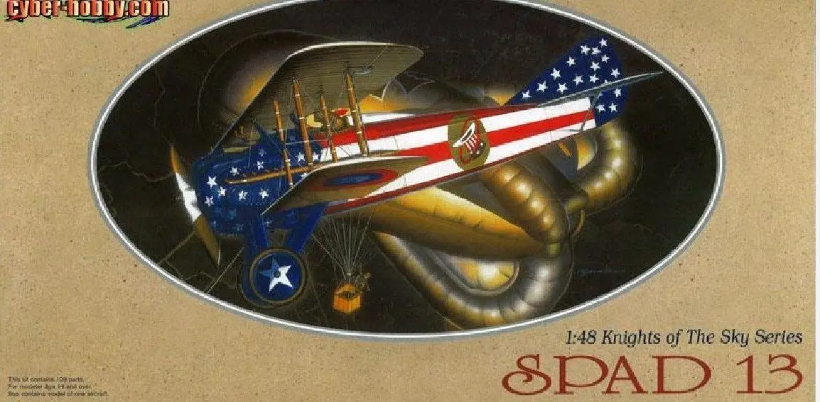 Набор моделей Dragon 1/48 5902 Spad 13 | Игрушки и хобби