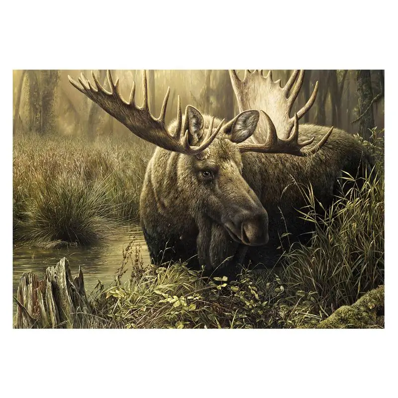 

New DIY diamond painting animal pattern full diamond modern home decoration painting living room mural painting