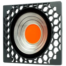 Лампа для роста растений Светодиодная лампа полного спектра растительного света соты охлаждения Водонепроницаемый 50 Вт световой эффект заполняющий свет ЕС штекер