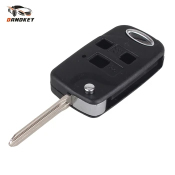 

Dandkey New Replacement Key Shell Case Folding Flip For TOYOTA FJ/Land Cruiser Camry TOY43 3 Buttons key shell