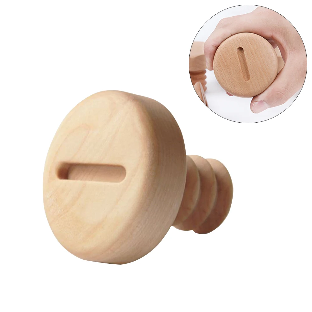 Solid Wood Decorative Coat Hook Innovative Wooden Wall Hanging