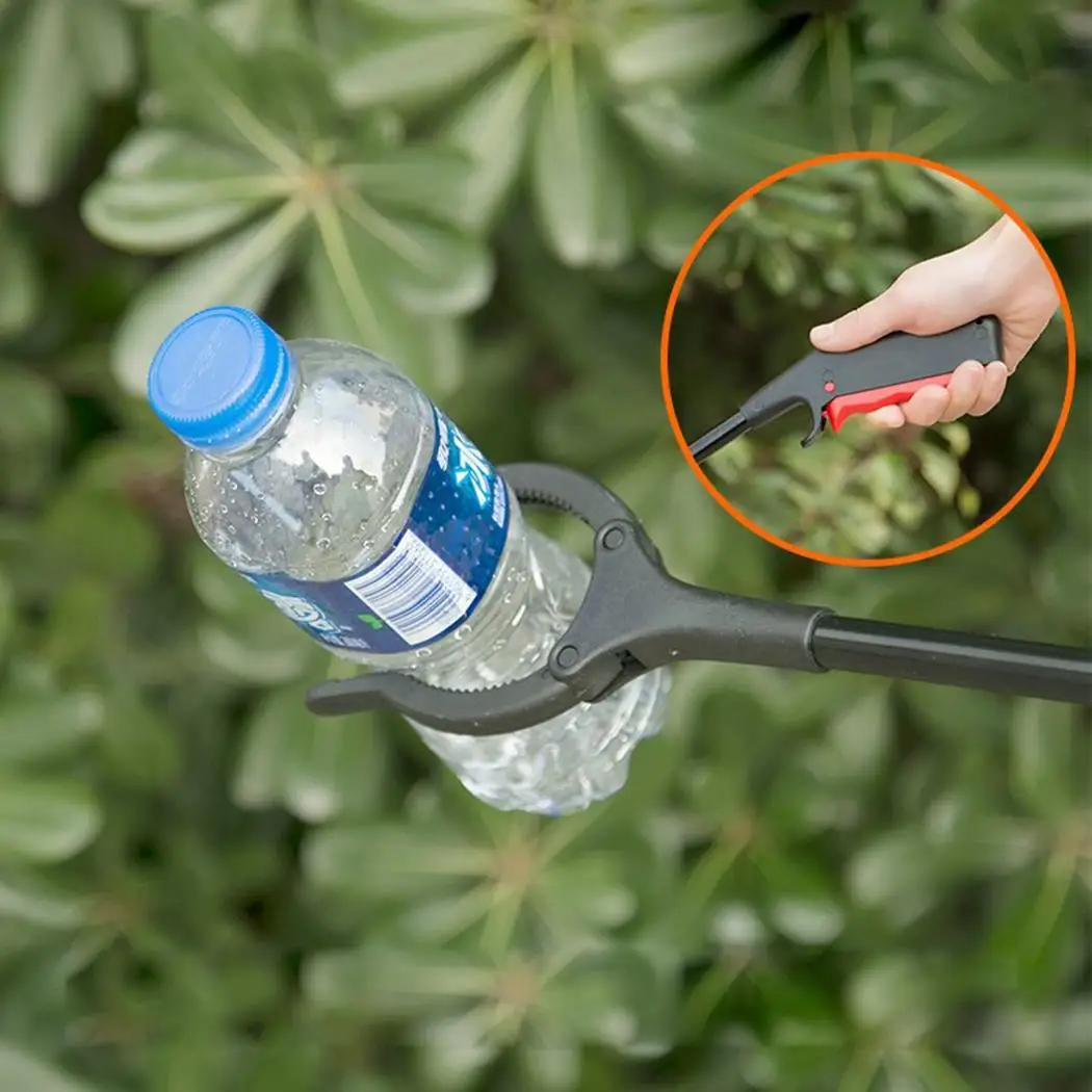 

Long Handle Garbage Collector Iron Rod Outdoor, Casual Trash Metal, ABS Pickup Clip As Picture Reacher