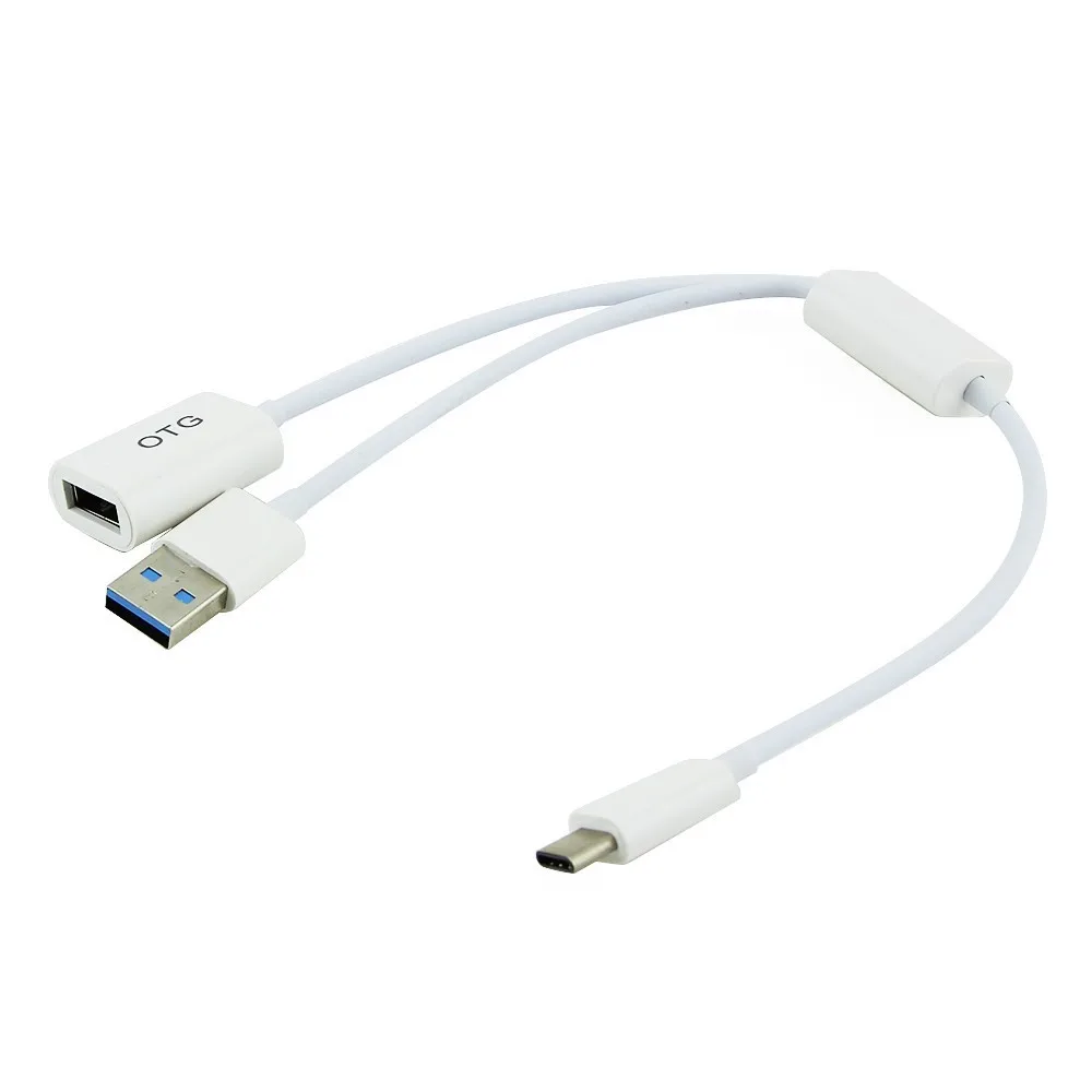 Переходник типа C с разъемом Папа OTG USB 3 0 аксессуары для компьютера разветвитель
