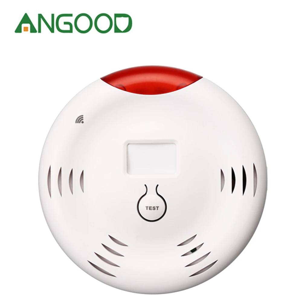 

2.4G Wifi Wireless Multifunctional Household Smoke Alcohol Formaldehyde Ethylene Butane Gas Detector Monitoring Remote Alarm