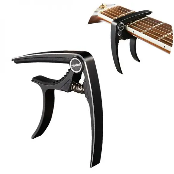 Hliníková slitina kytara tuner kleště klíč spoušť Capo pro akustické elektrické hudební nástroje část kytary příslušenství