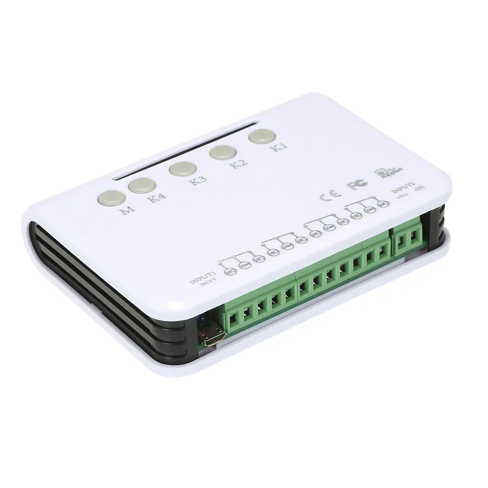 

Universal Switch Module 4CH 4 Gang Channel Wireless Switch Wifi Remote Control Module 10A/2200W For Smart Home Module Switch