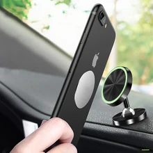 Универсальный магнитный держатель для телефона, автомобильный держатель, подставка на приборную панель автомобиля для iPhone 6, 7, 8, xiaomi, samsung, смартфон, магнитная поддержка