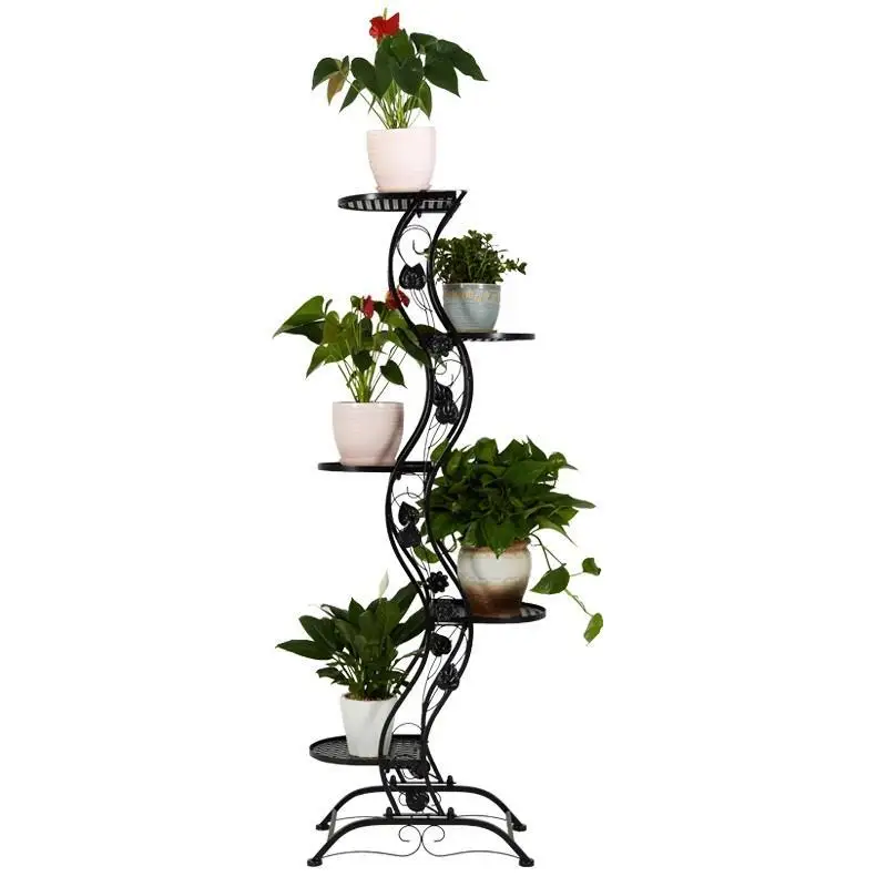 

Varanda Planten Rek Decoracion Exterior Outdoor Dekoru Balcony Decoration Shelf Plant Stand Balcon Balkon Flower Iron Rack