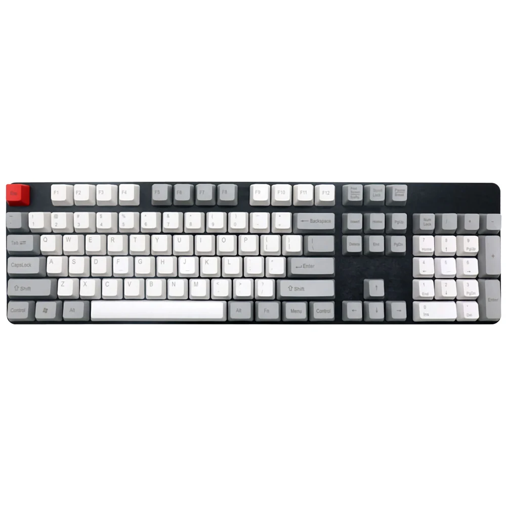  104 Key OEM Profile PBT Thicken Keycaps Keycap Set for Mechanical Keyboard Gaming Keyboard Keycap