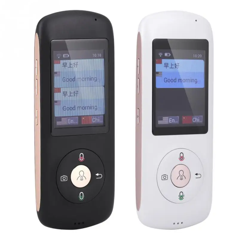 

Portable Translator 2.4inch Touch Screen WIFI Wireless Bluetooth Pocket Interpreter Real Time Voice Multilingual Translator