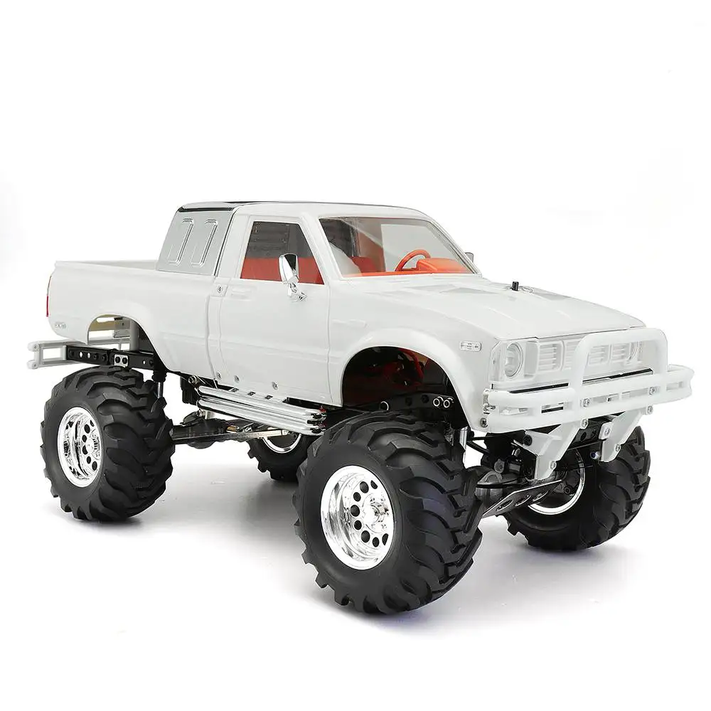 HG P407A 1/10 2.4G 4WD Rc Car Kit for TOYATO Metal 4X4 Pickup Truck No Servo Battery ESC Transmitter DIY RC Kids Toys HG P407A 1/10 2.4G 4WD Rc Car Kit for TOYATO Metal 4X4 Pickup Truck No Servo Battery ESC Transmitter DIY RC Kids Toys