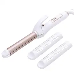 3 в 1 электрическая плоская Плойка для завивки волос выпрямитель для волос DIY инструмент для укладки дома