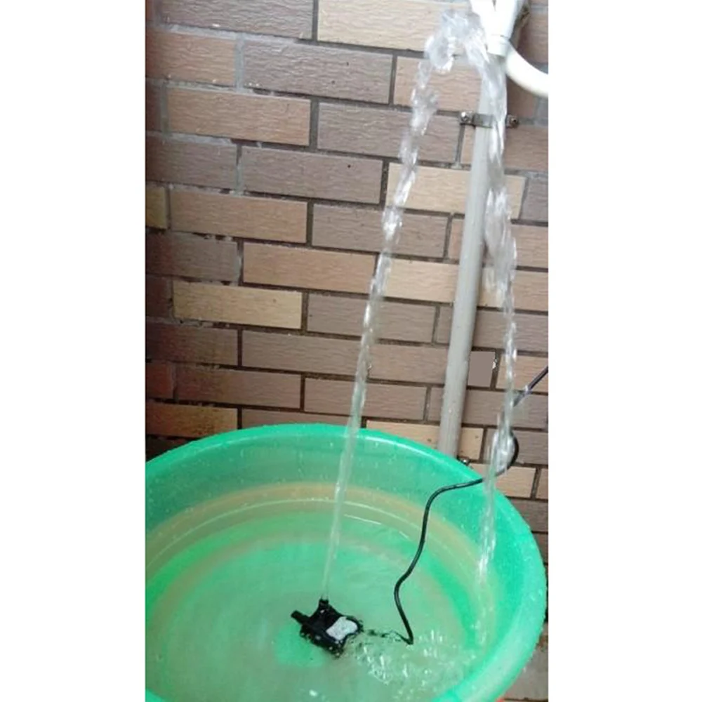 Anself ультра тихий мини насос для масла и воды DC12V 4 5 W микро бесщеточный