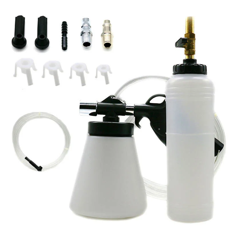 

Car Brake Fluid 1L Pneumatic Bleeder Tool Bleeding Brake Oil Replacement Set Pro