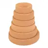 Laboratory Flask Cork Stand 80/100/110/120/140/160mm Multiple Laboratory Synthetic Cork Ring Holder for Round Bottom Flask ► Photo 1/6