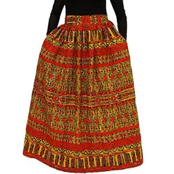 Женская африканская Дашики Весна Лето пляжная юбка Макси Цветочный Принт Высокая талия длинная юбка