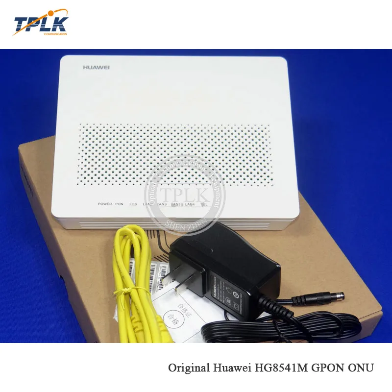 Оригинальный HG8541M GPON ONU/ONT с 4LAN + 1 голосовой FTTH английская прошивка разъемом SC