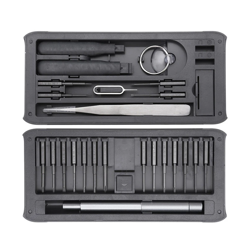 

New 26 In 1 Multi-purpose Precision Screwdrivers Kit Repair Tool DIY Screw Driver Set With Tweezers For Mobile Phones Laptops