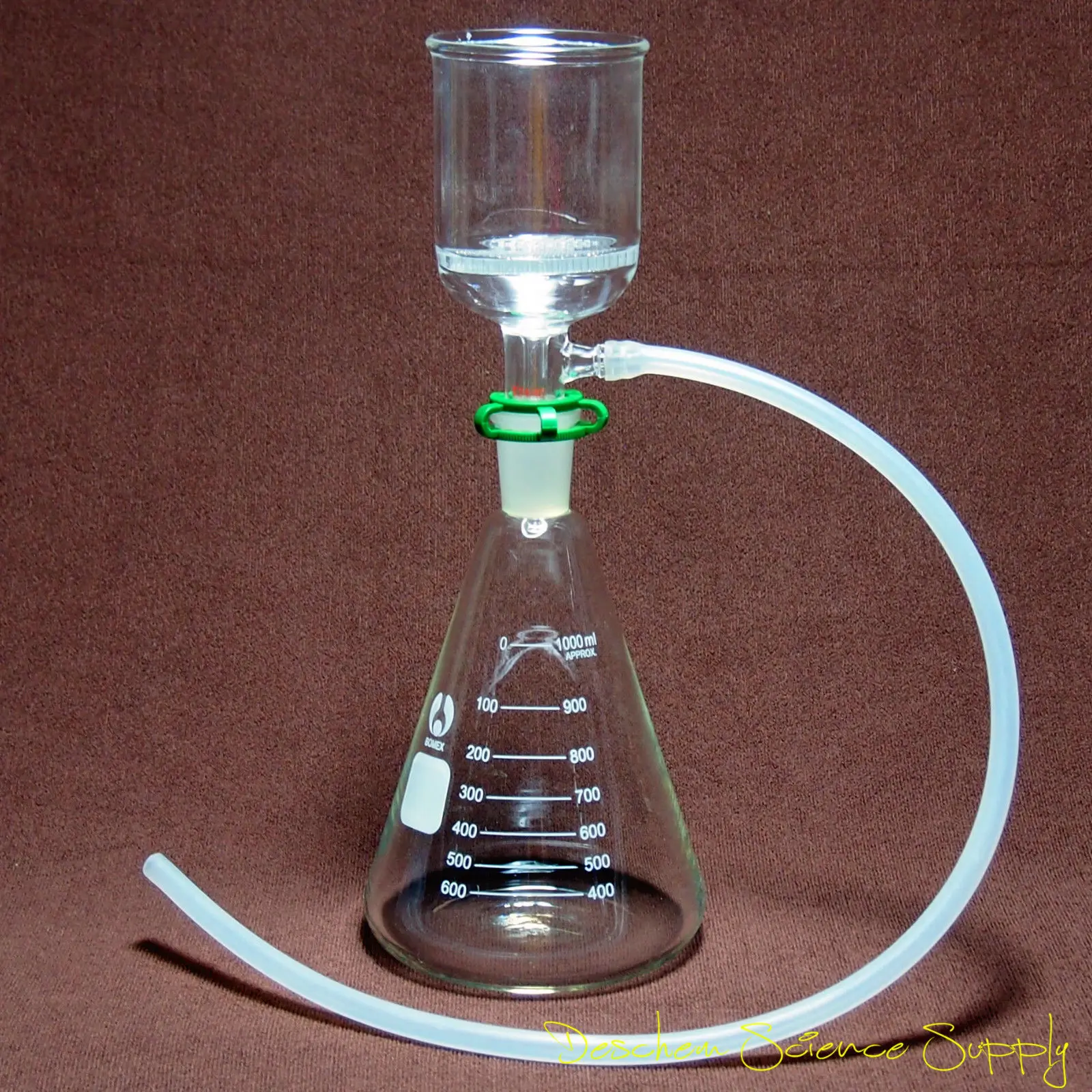 1000ml,24/40,Lab Suction Filtration Kit,90mm Buchner Funnel,1 L Erlenmeyer Flask