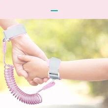 Браслет на запястье с защитой от потери; детский ремень для безопасности; детский ремень для младенцев; прогулочная веревка из искусственной кожи; регулируемый ремень для детей