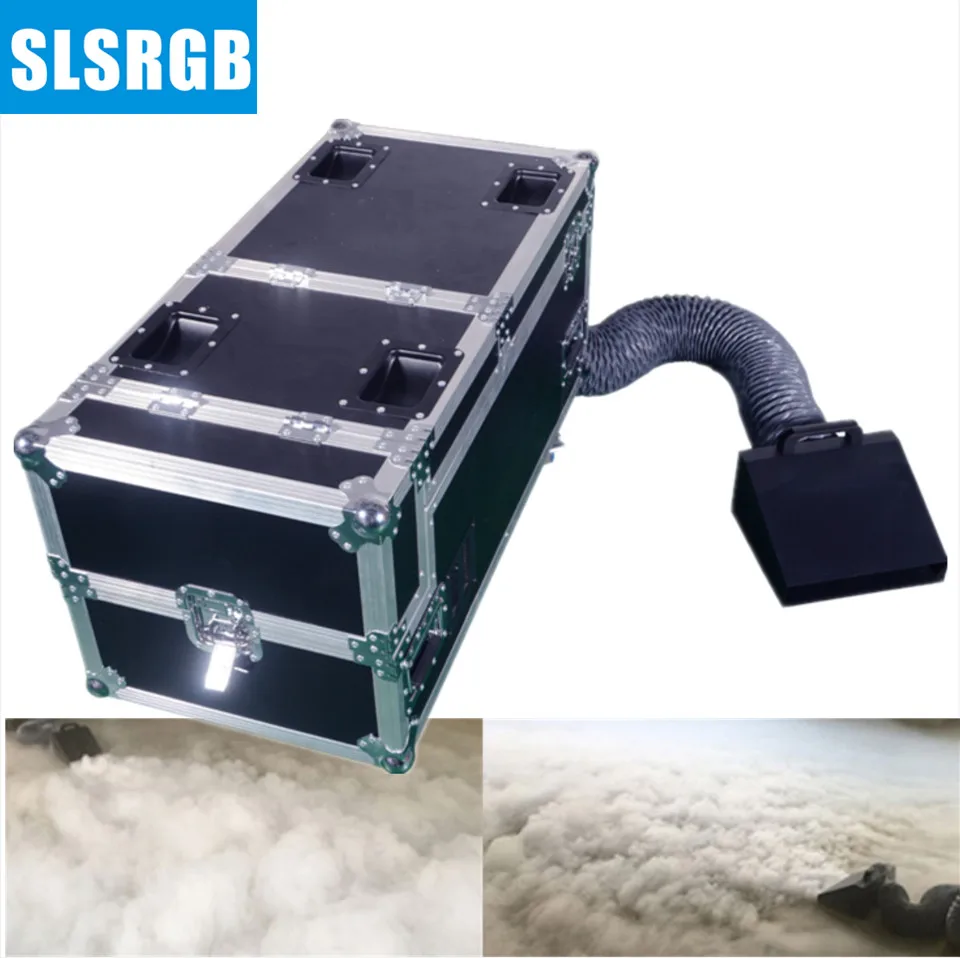 

Big Size Water Based Fog Machine 3000W DMX512 Stage Effect Low Lying Water Fog Smoke Machine with Metal Outlet