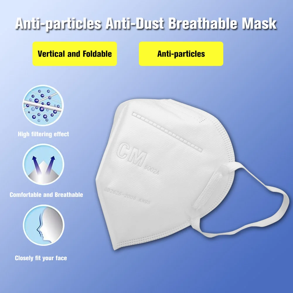 См 10 шт маски для пыли вертикальный складной нетканый анти-частицы Анти-пыль Респиратор маска защитный респиратор анти-защитные маски